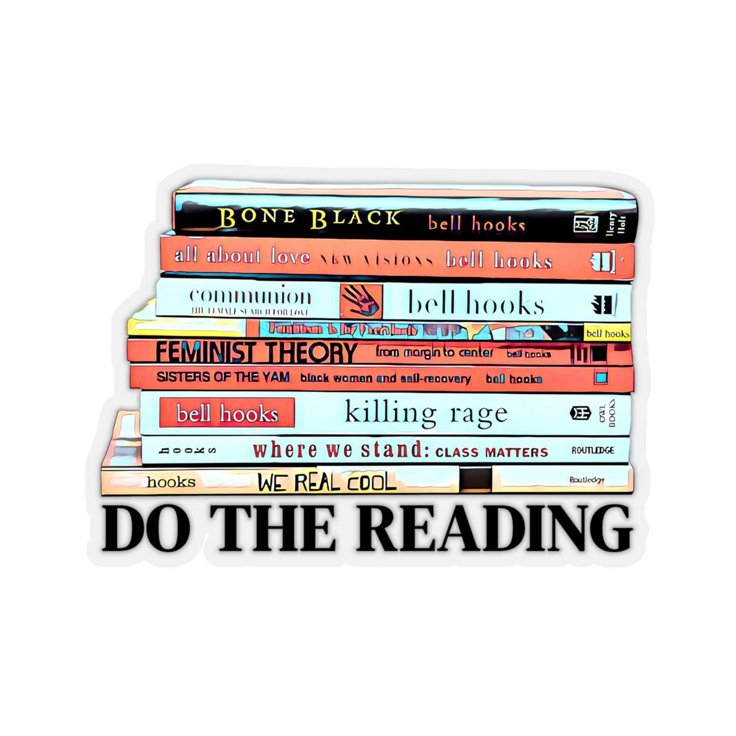 DO THE READING Sticker