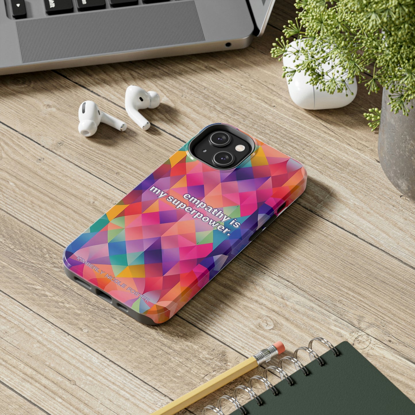 Empathy is my superpower. iPhone case