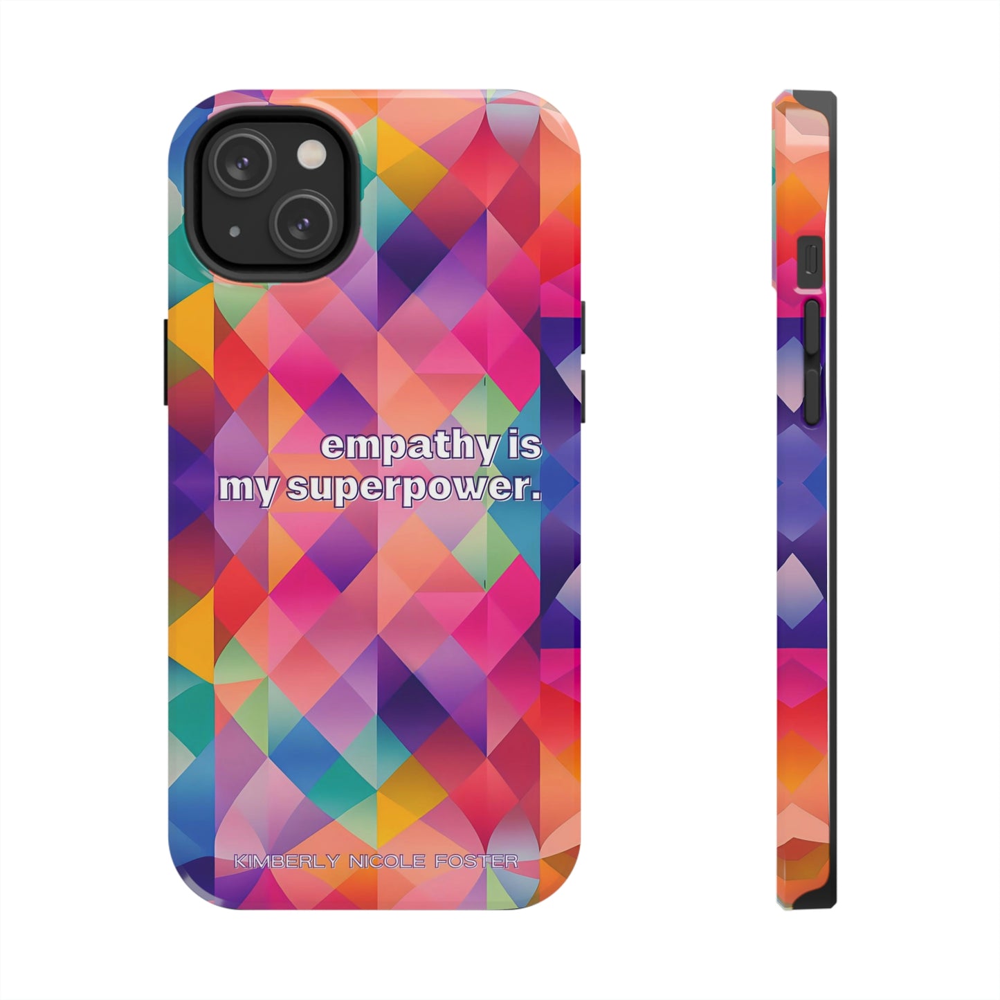 Empathy is my superpower. iPhone case