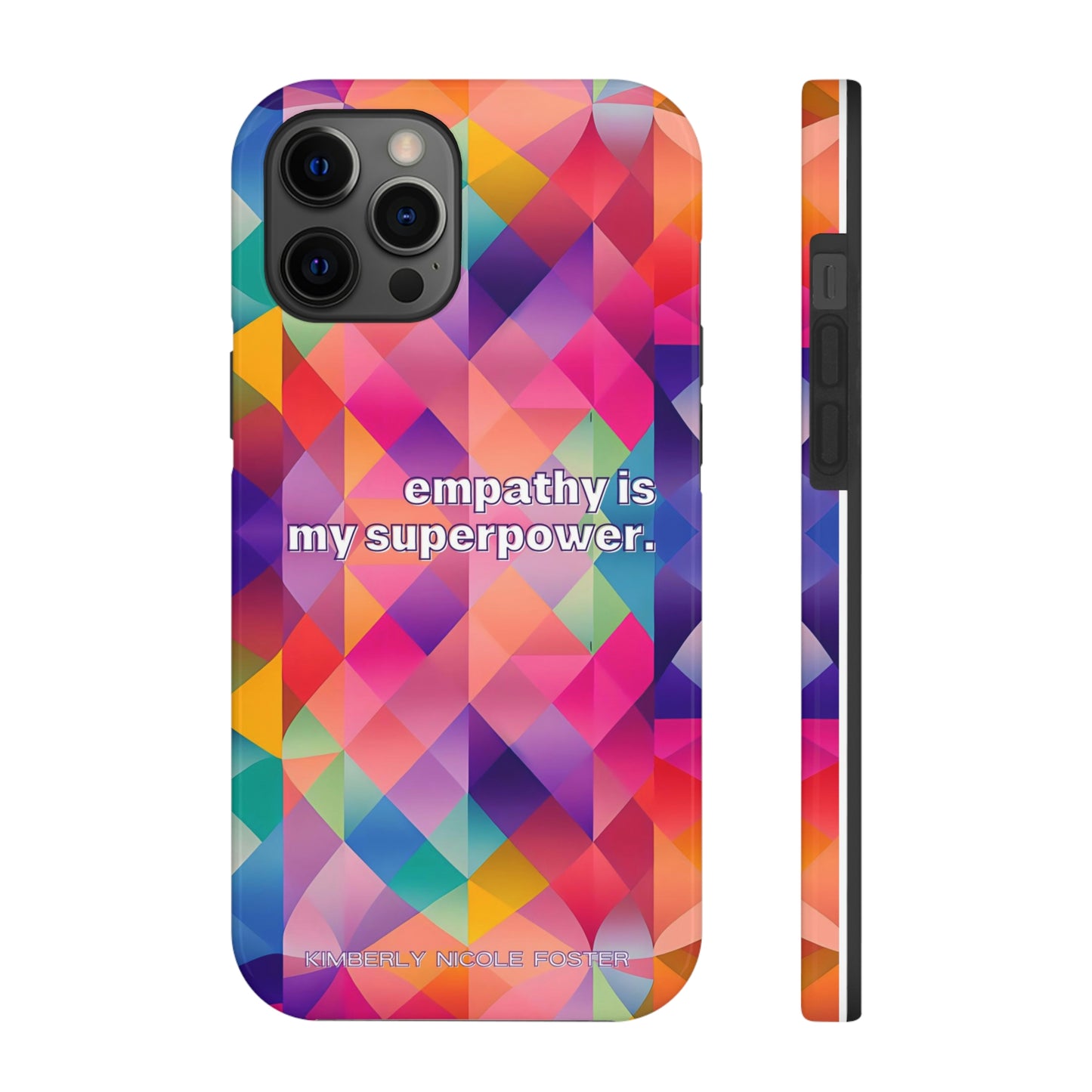 Empathy is my superpower. iPhone case