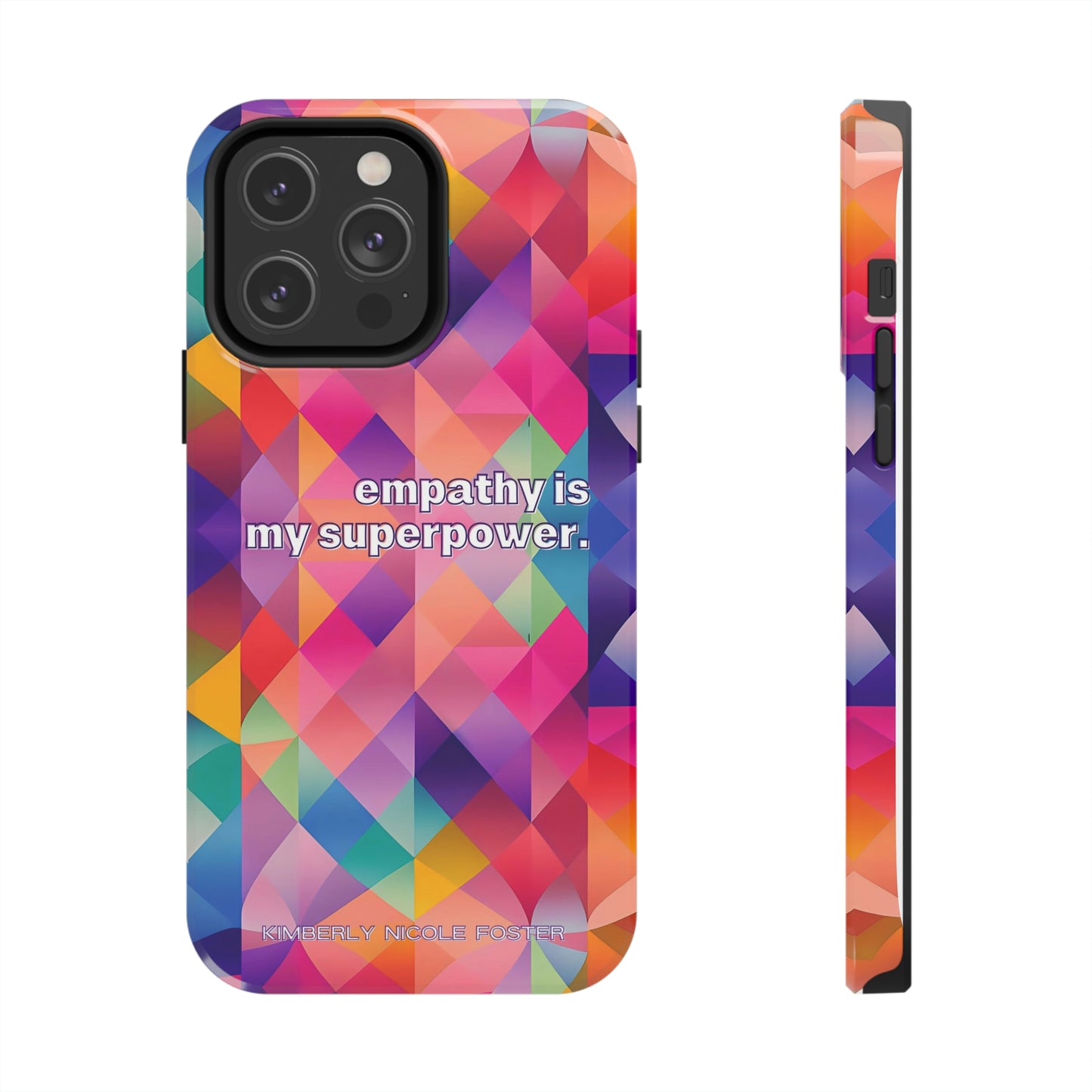 Empathy is my superpower. iPhone case