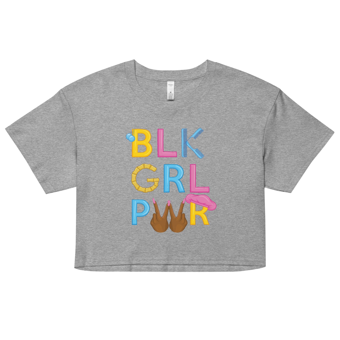 BLK GRL PWR Crop Top