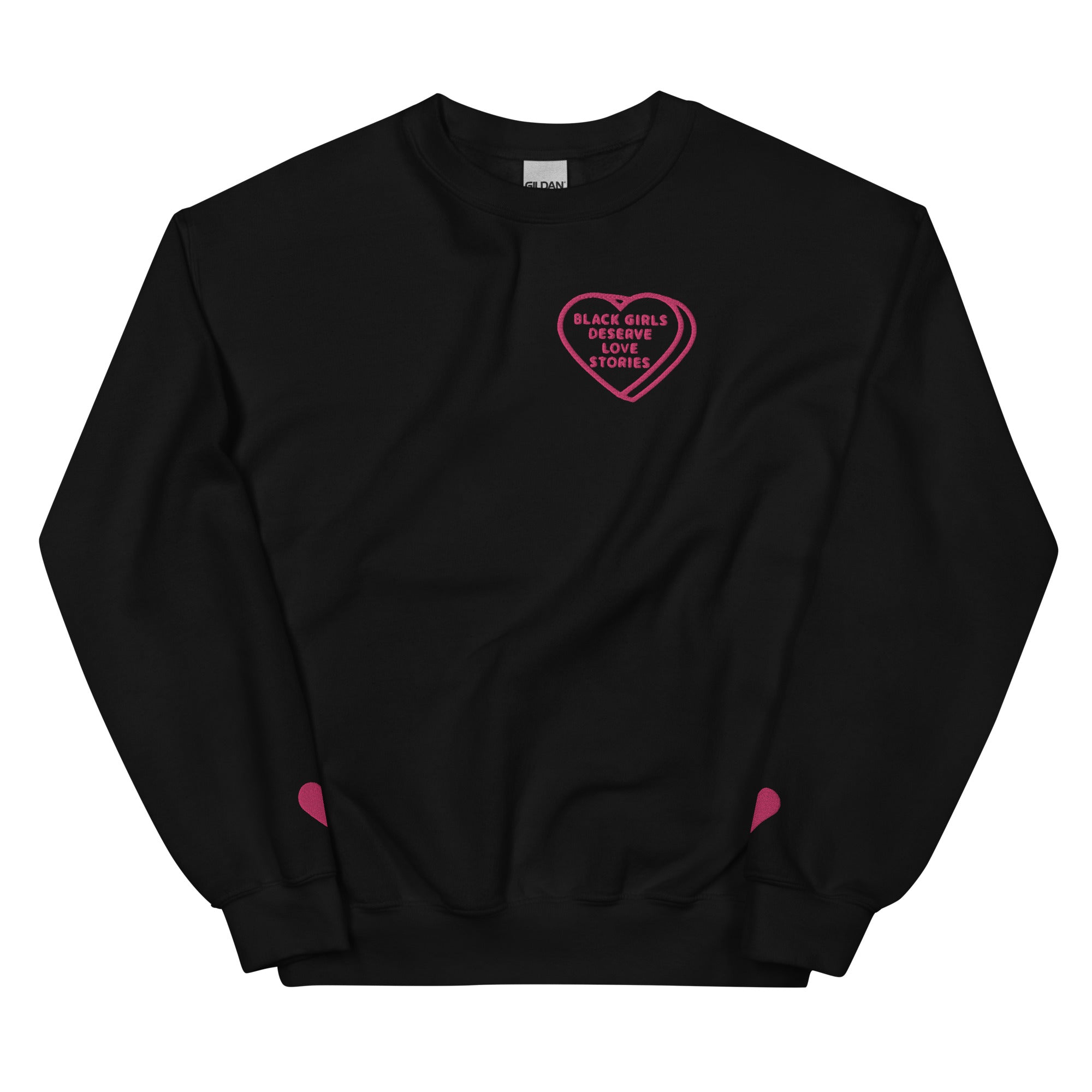 Black Girls Deserve Love Stories Unisex Sweatshirt