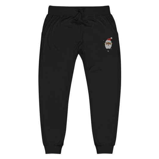 Black Santa Joggers