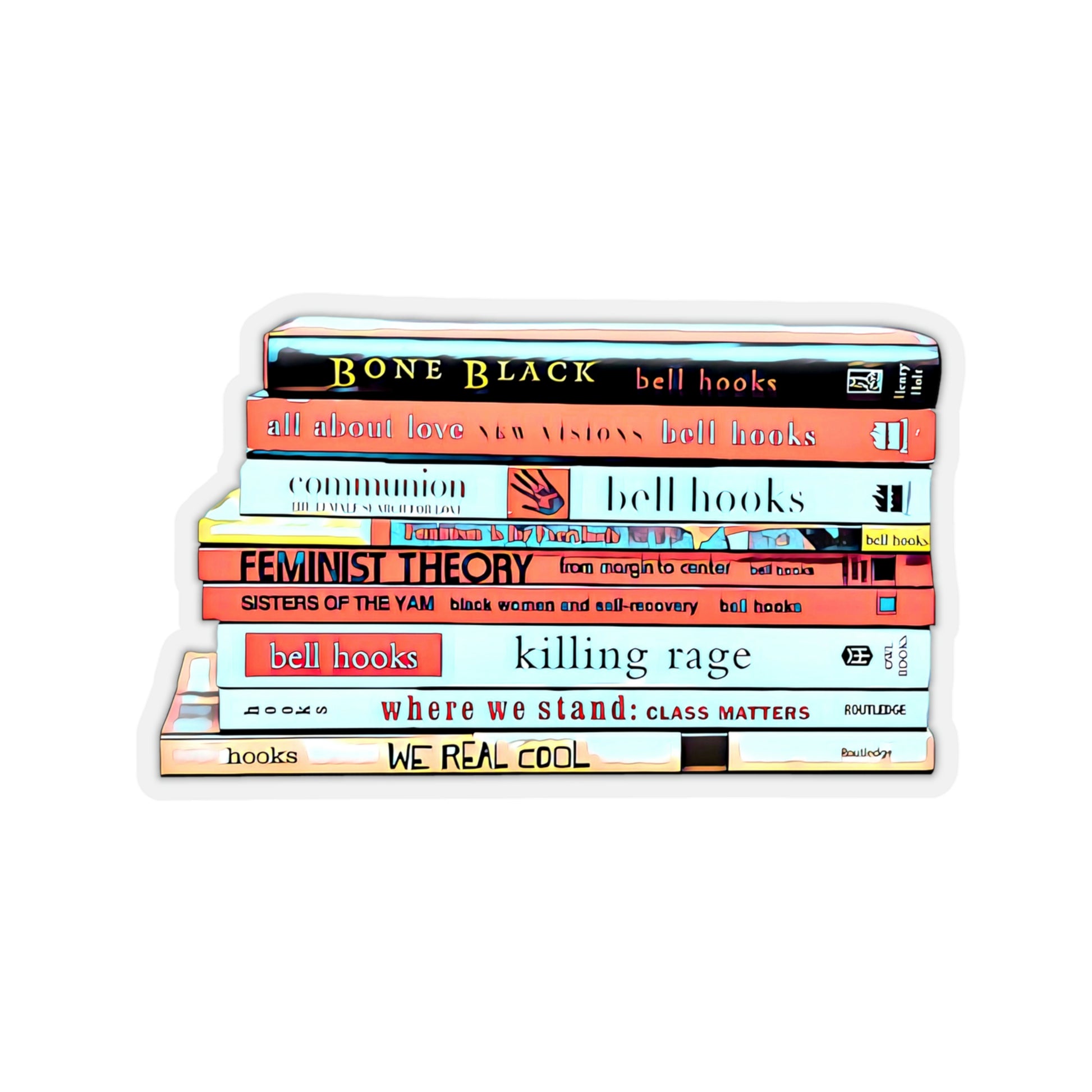 Stack of Books - Books - Sticker
