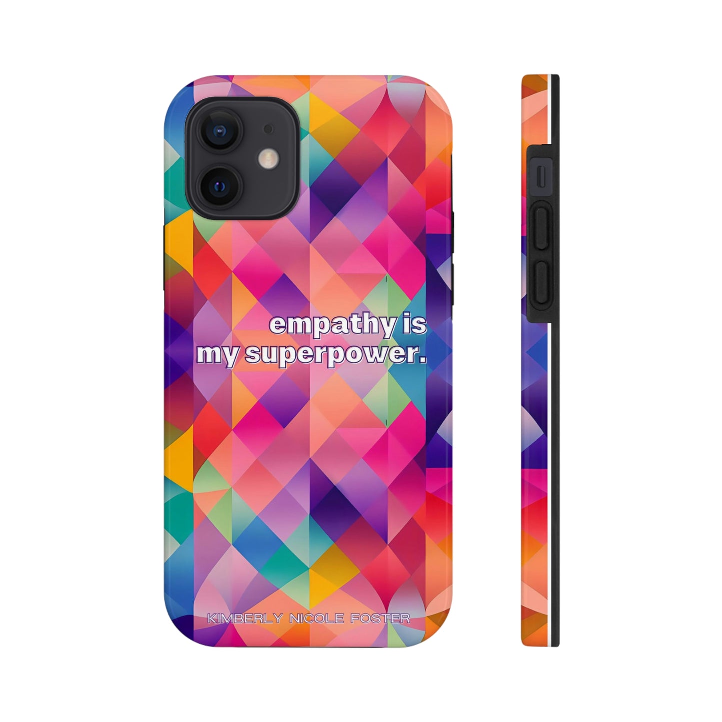 Empathy is my superpower. iPhone case