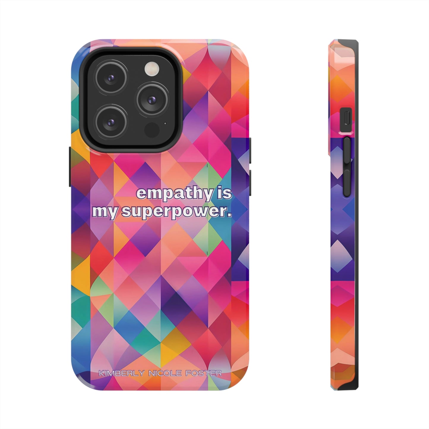 Empathy is my superpower. iPhone case